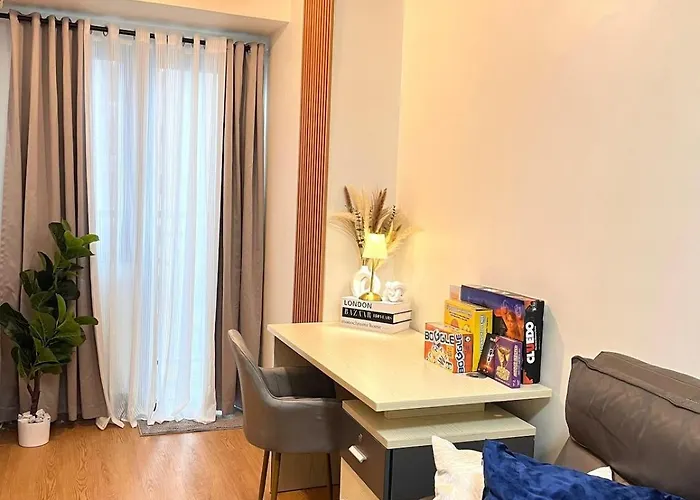 Apartment Modern 1br With Pool Near Greenfield Megamall & Edsa