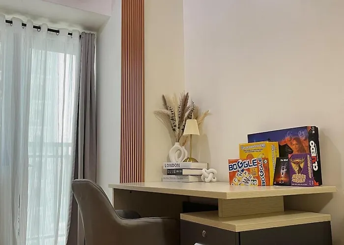 Apartment Modern 1br With Pool Near Greenfield Megamall & Edsa *